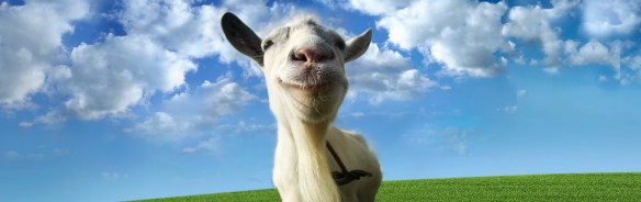 Goat Simulator is the latest in goat simulation technology.
